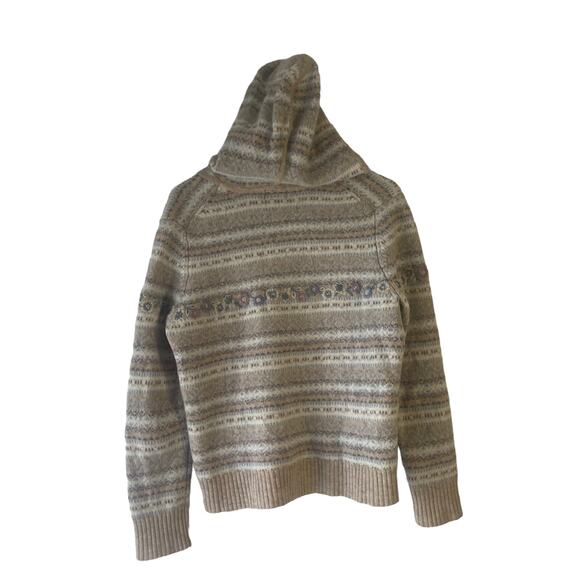 Eddie Bauer Collectibles Women's Size XL 100% Lambs Wool Full Zip Sweater - Picture 6 of 9